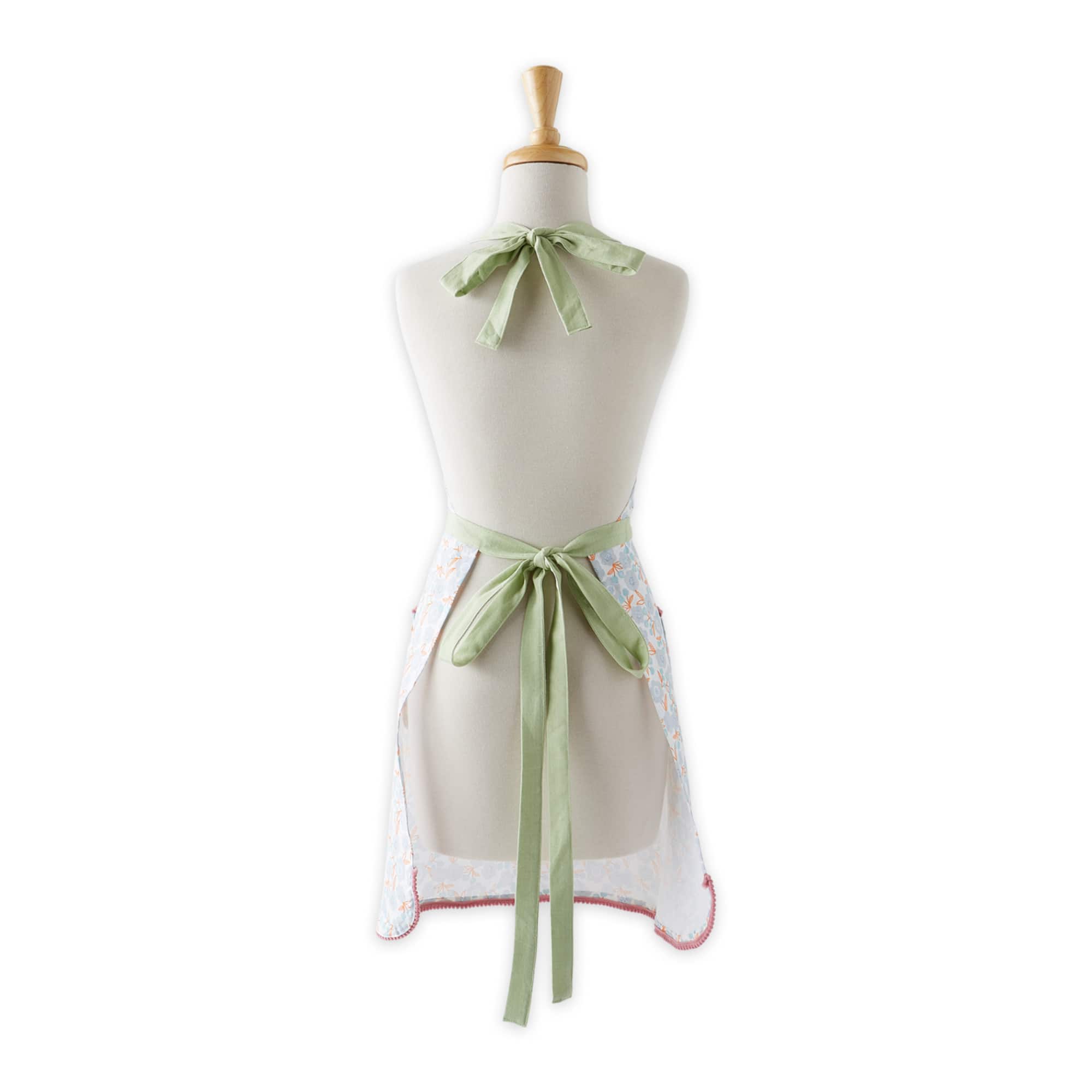 Blue Blossom Printed Apron